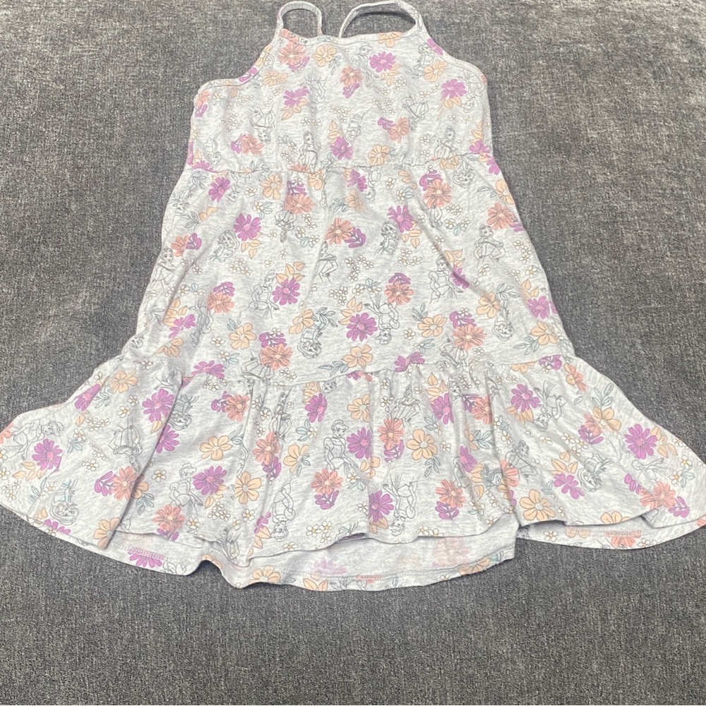 Girls Floral Kids Dress in Pink and Purple